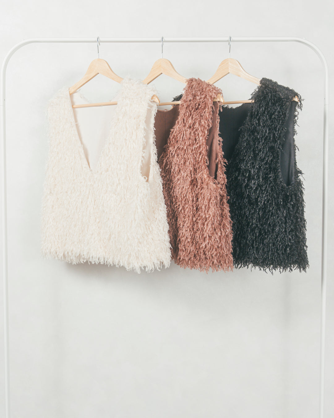 2-Way フリンジベスト (BROWN)