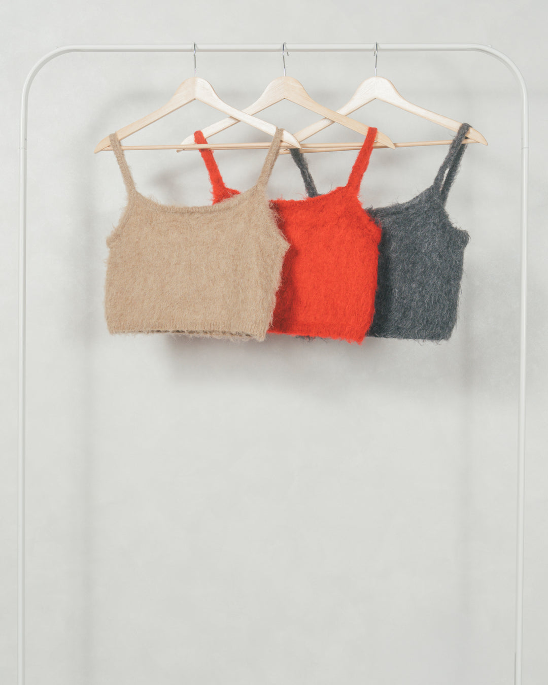 モヘアタッチKnitビスチェ (BEIGE)