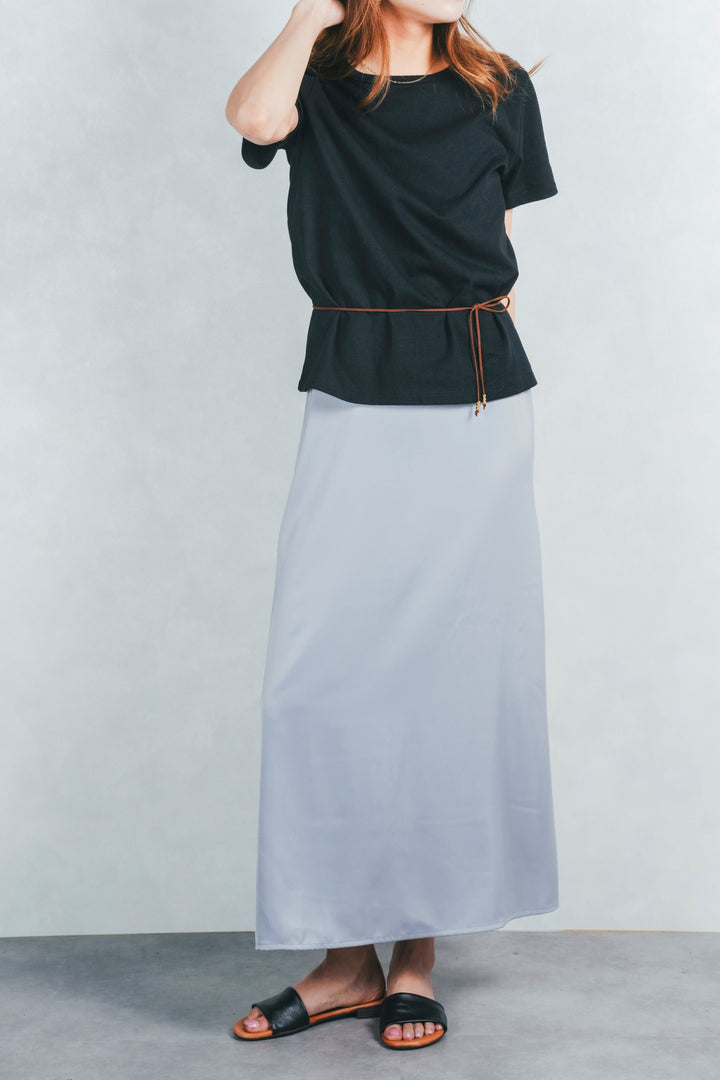 USAコットンベーシックT (BLACK)