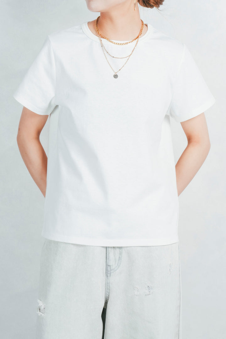 ［SET］USAコットンベーシックT+USAコットンベーシックT（2枚SET）