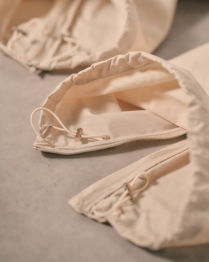 【新品 / キャリー品】2-Way ドロストカーゴパンツ（IVORY）