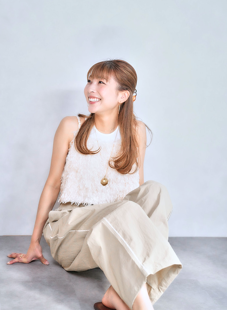 グログランタックパンツ（BEIGE）