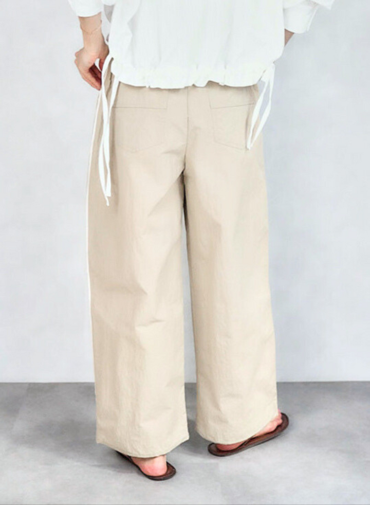 グログランタックパンツ（BEIGE）