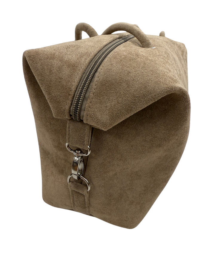 2-Way スウェードトートバッグ（GREIGE）