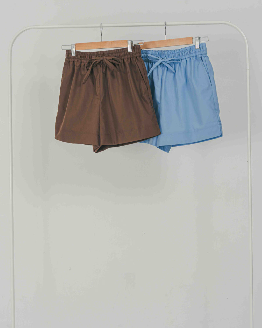 ［SET］Relaxブロードオーバーシャツ + Relaxブロードハーフパンツ（2SET）