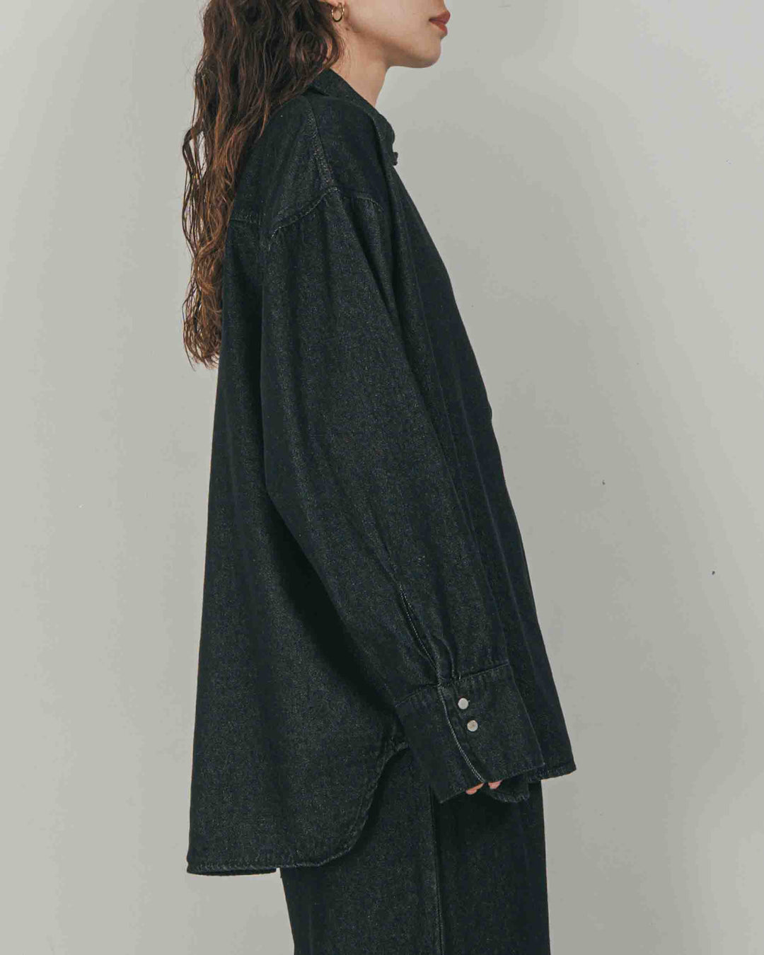 Airy Denim オーバーシャツ