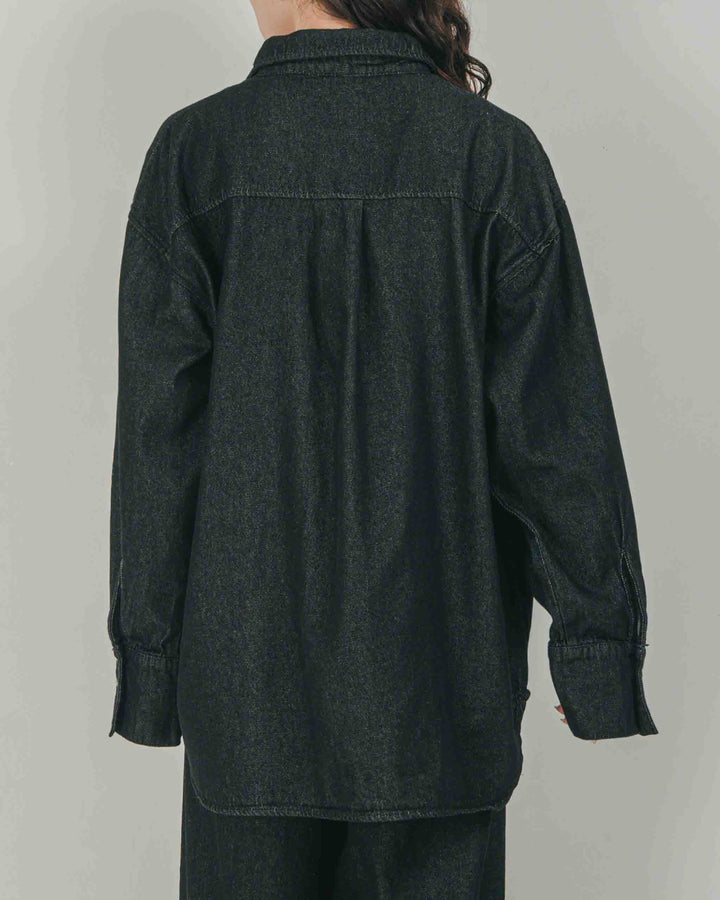 Airy Denim オーバーシャツ