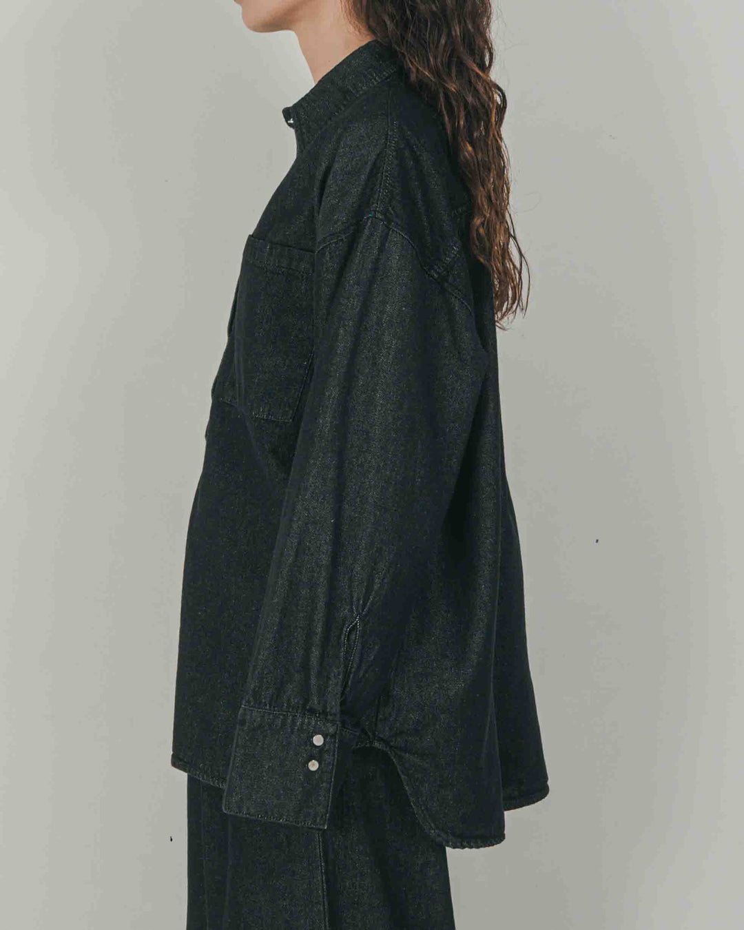 Airy Denim オーバーシャツ