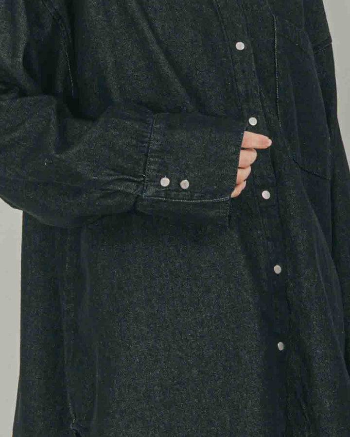 Airy Denim オーバーシャツ
