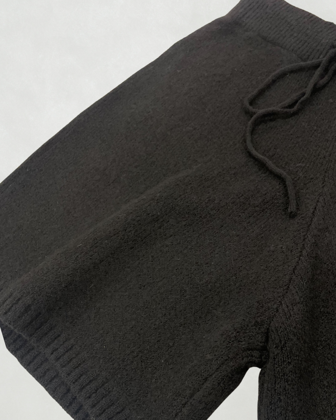 ［SET］Cloudyメランジ襟付きカーディガン+Cloudyメランジクロップドベスト+Cloudyメランジハーフパンツ（3SET）