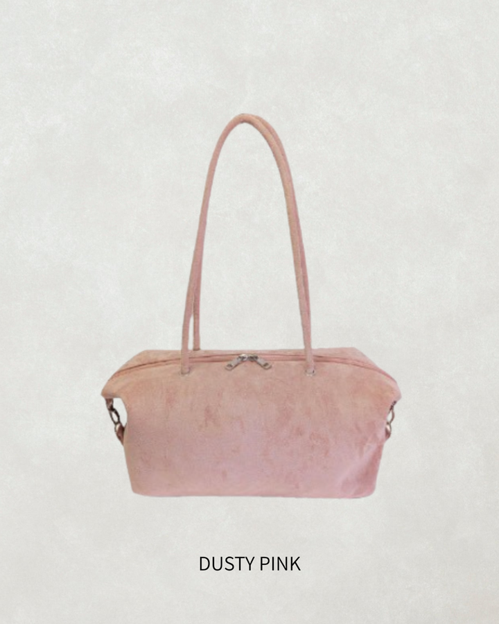 2-Way スウェードトートバッグ（DUSTY PINK）