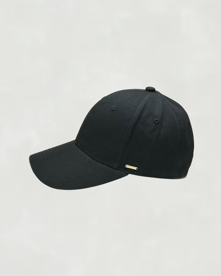 オーバーフィットコットンキャップ（BLACK）