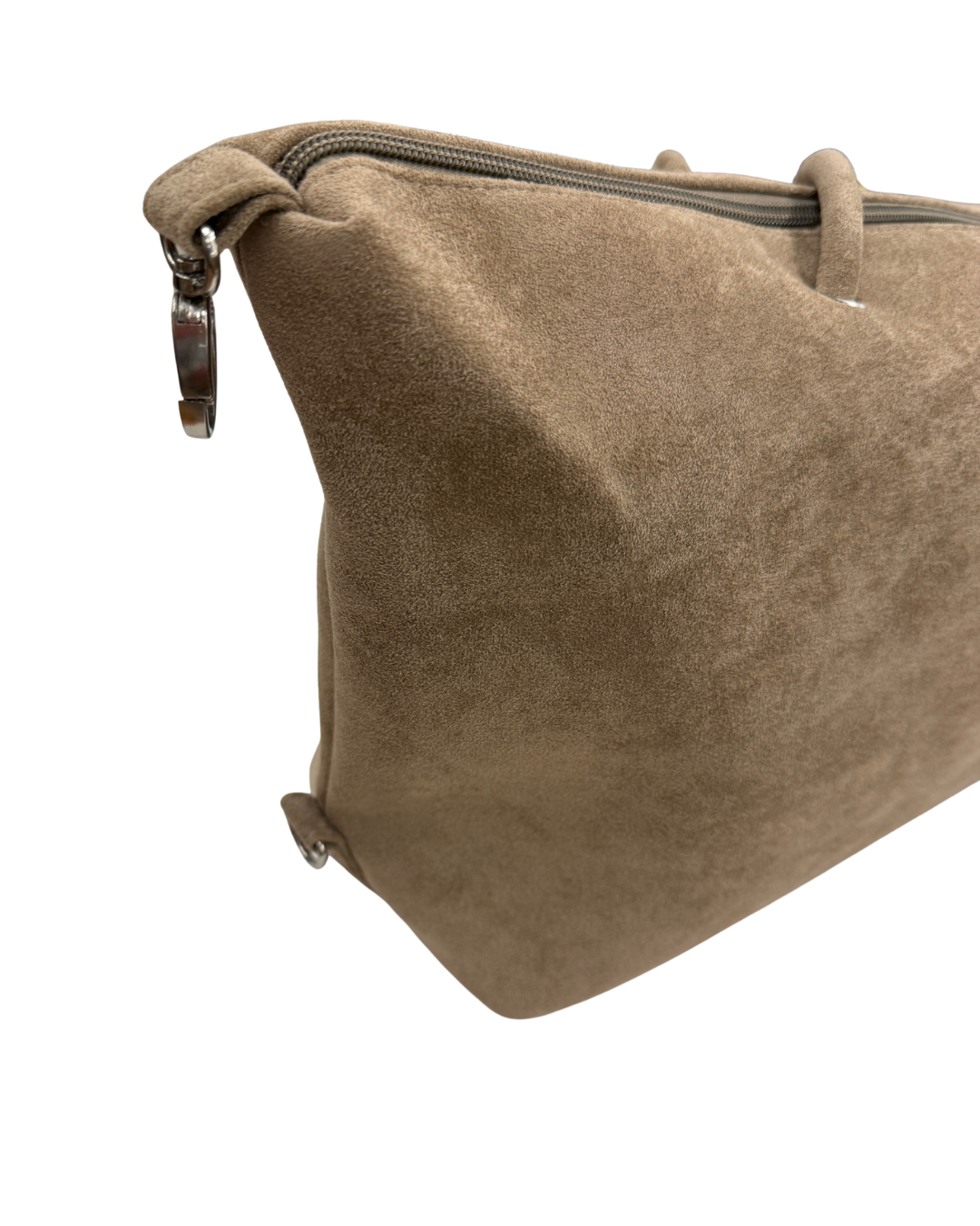2-Way スウェードトートバッグ（GREIGE）