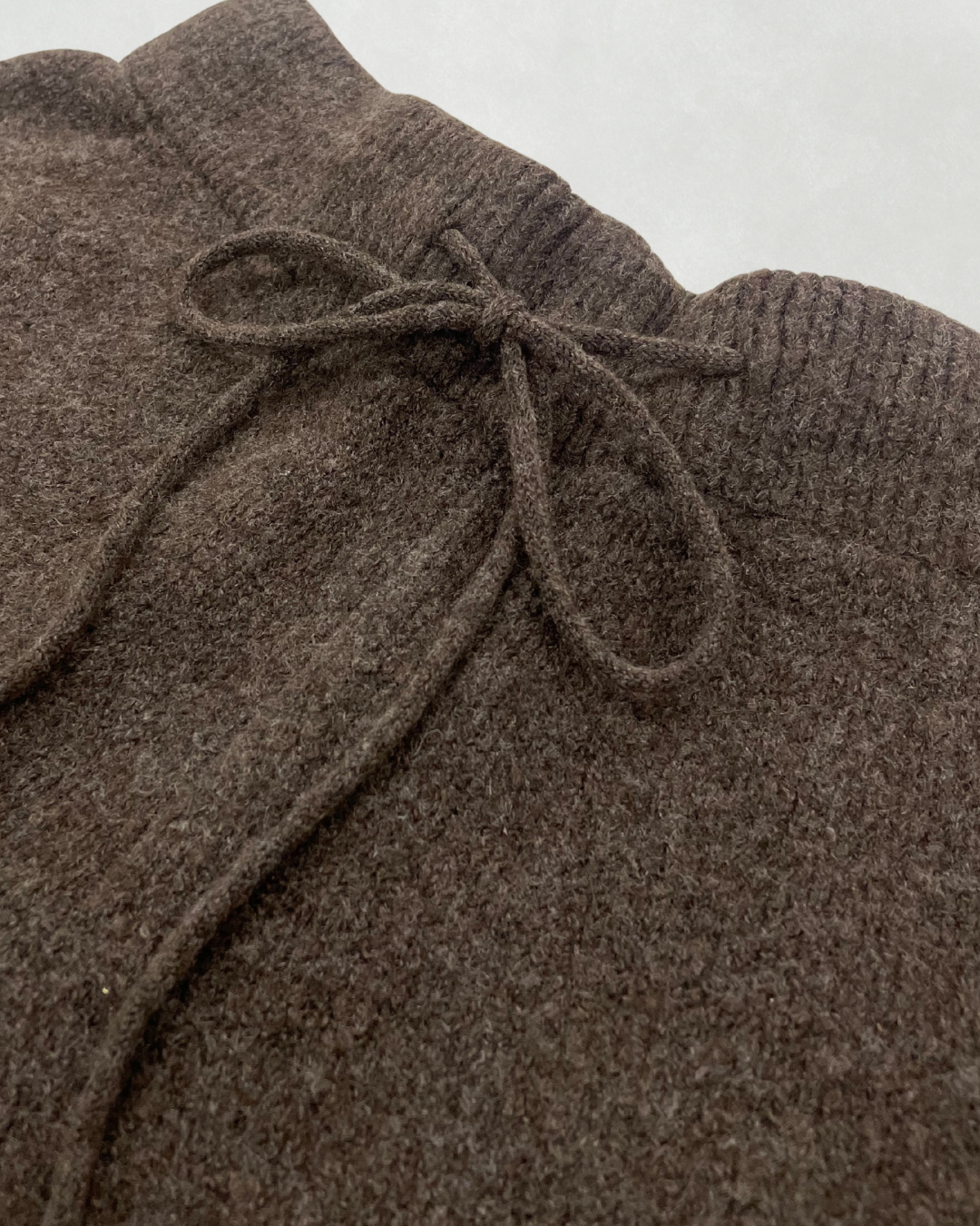 Cloudyメランジハーフパンツ (BROWN)