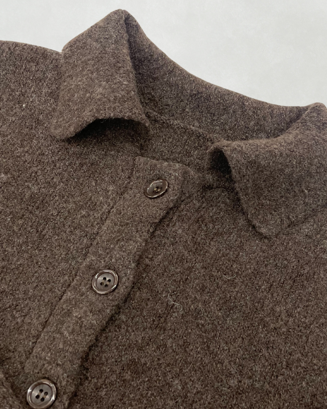 ［SET］Cloudyメランジ襟付きカーディガン+Cloudyメランジクロップドベスト+Cloudyメランジハーフパンツ（3SET）