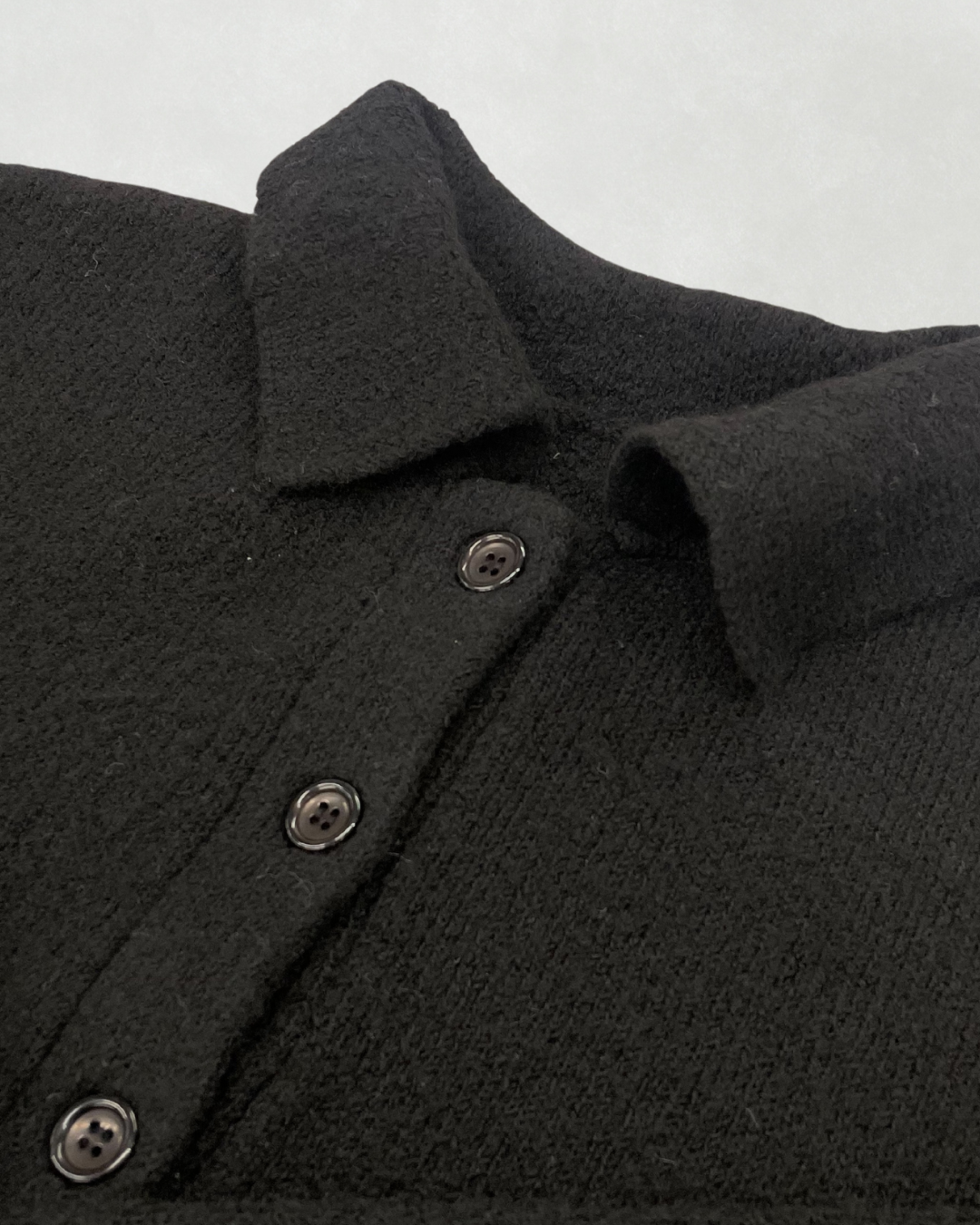 ［SET］Cloudyメランジ襟付きカーディガン+Cloudyメランジクロップドベスト+Cloudyメランジハーフパンツ（3SET）