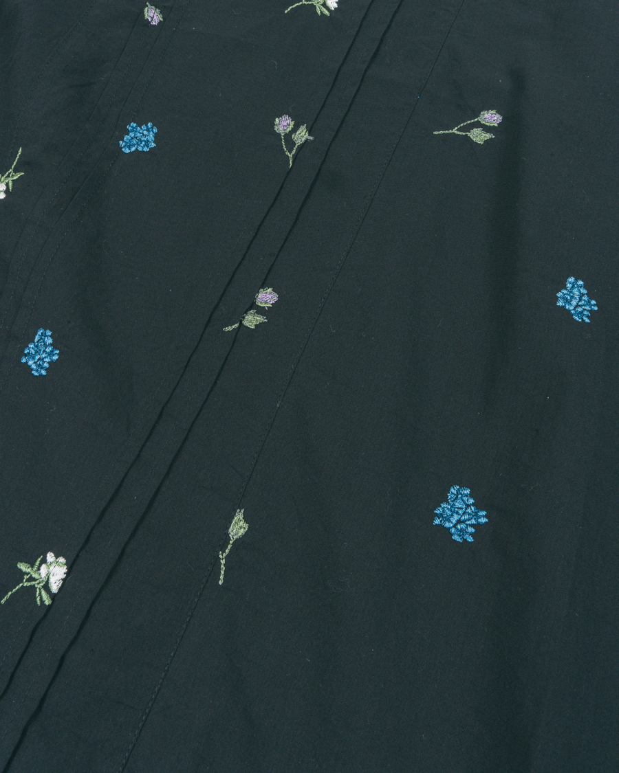［SET］Flower刺繍チュニックキャミ + Flower刺繍リラックスパンツ + カップ付きカットリブキャミ（3SET）