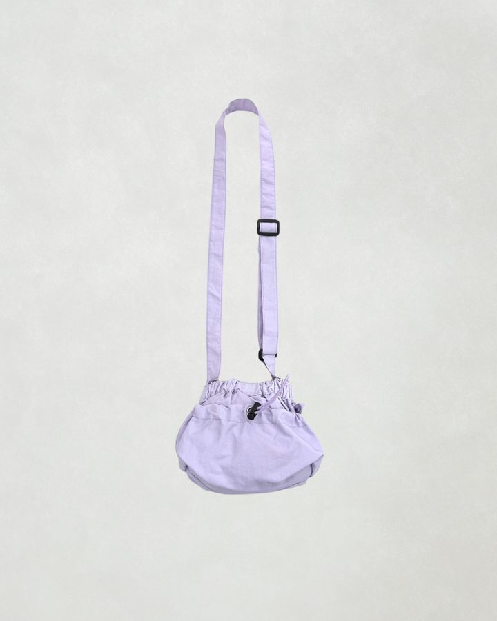 ドローストリングMiniショルダー (PURPLE）