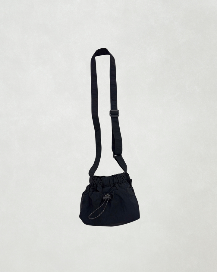 ドローストリングMiniショルダー(BLACK)