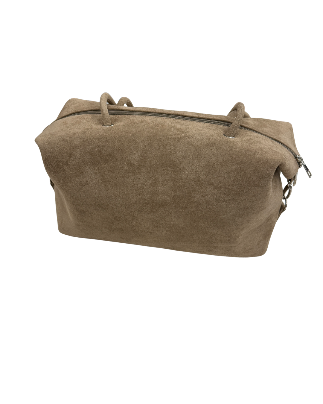 2-Way スウェードトートバッグ（GREIGE）