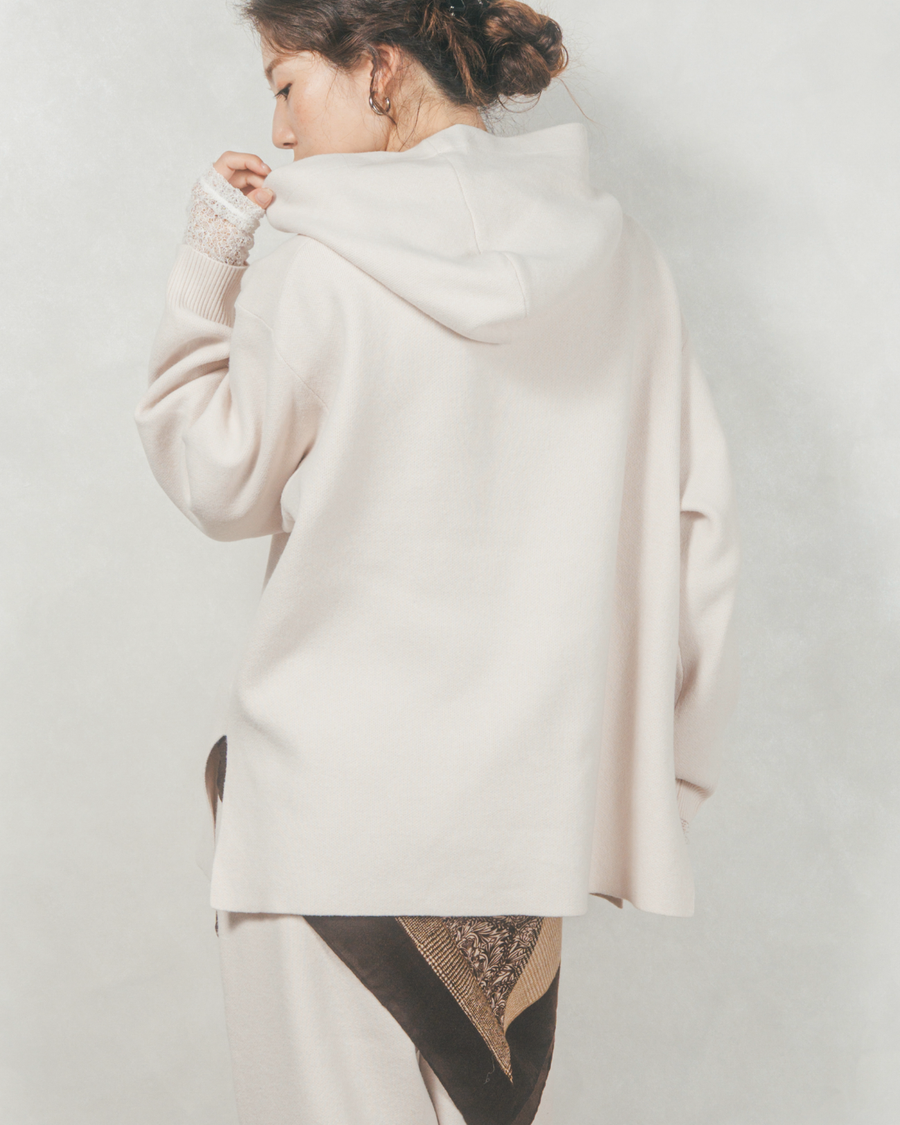 ［SET］Souffleニットフーディー+Souffleニットテパードパンツ（2SET）