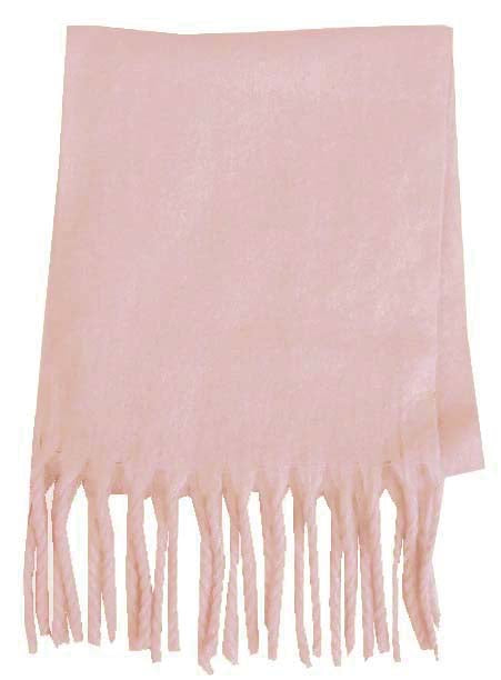 ボリュームフリンジ Shaggyマフラー (PINK)