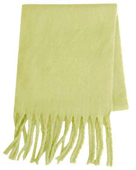 ボリュームフリンジ Shaggyマフラー (PINK)