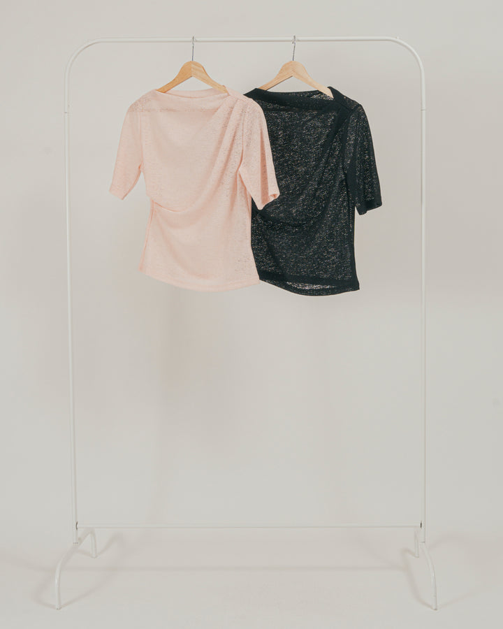 カットレース ドレープTee