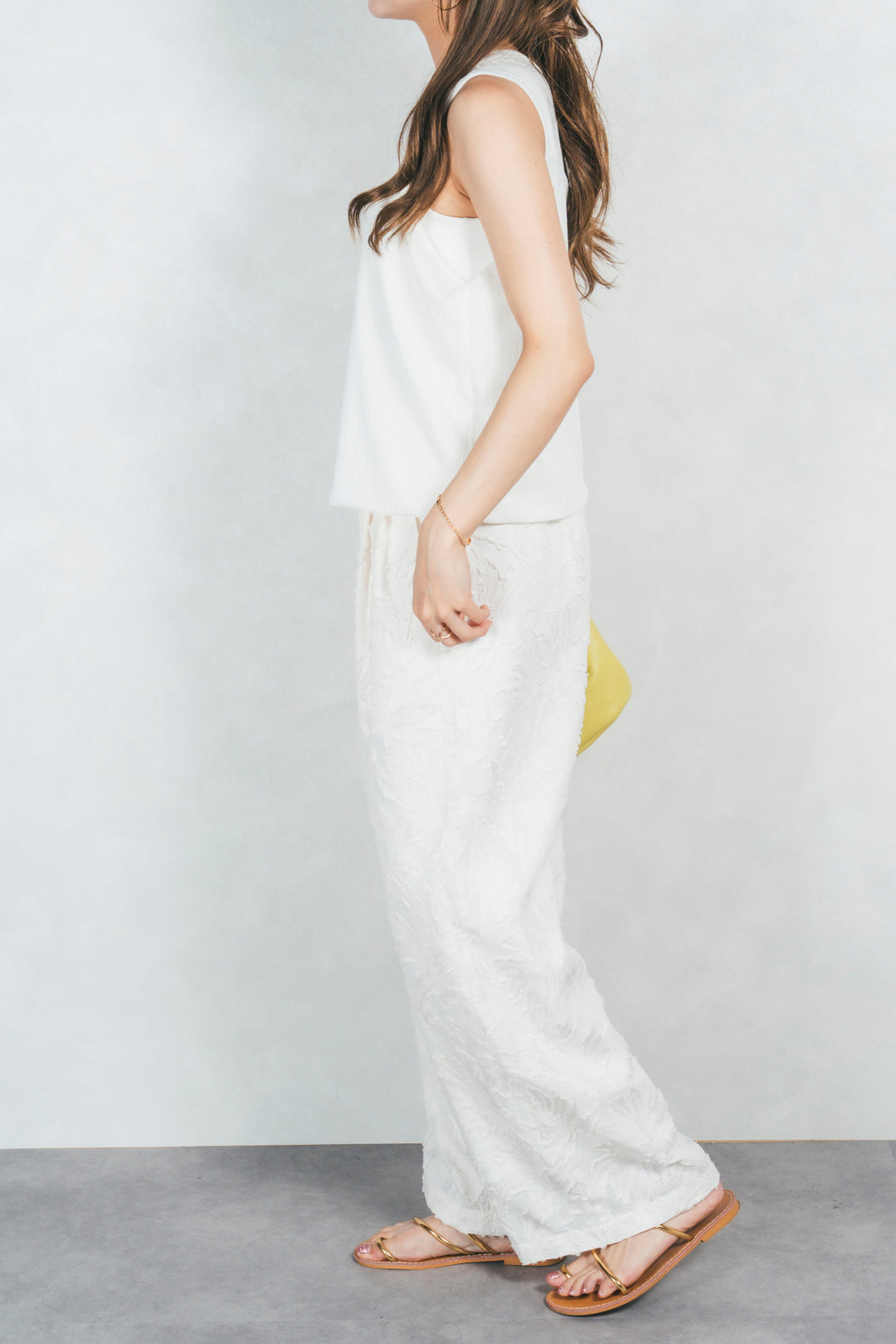 2-Way バルーンヘムキャミタンク（WHITE）