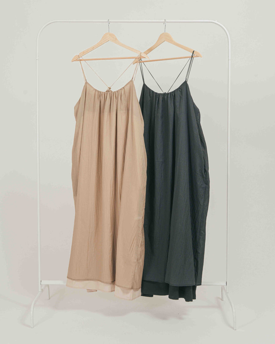 Glow Sheer ナイロンキャミワンピース