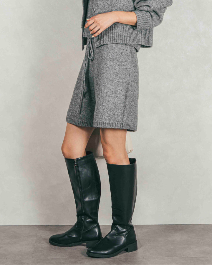 Cloudyメランジハーフパンツ (GRAY)