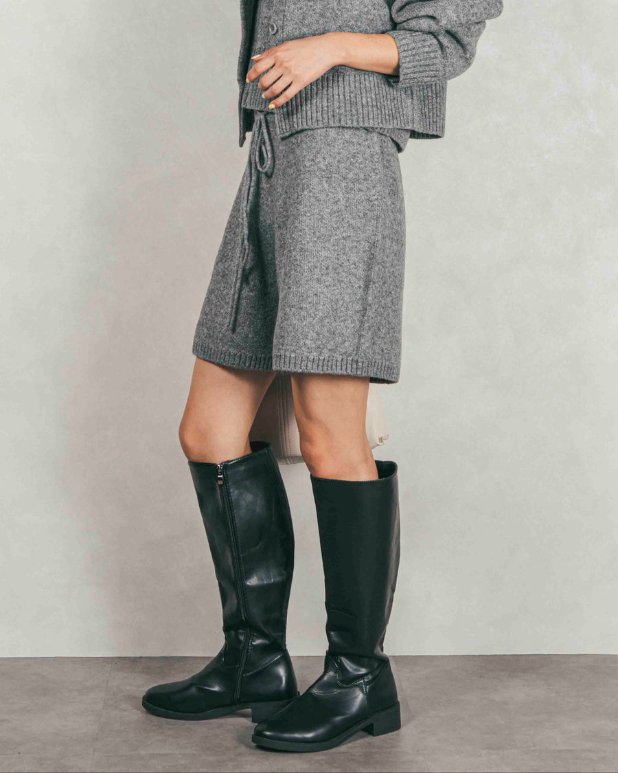 Cloudyメランジハーフパンツ (GRAY)