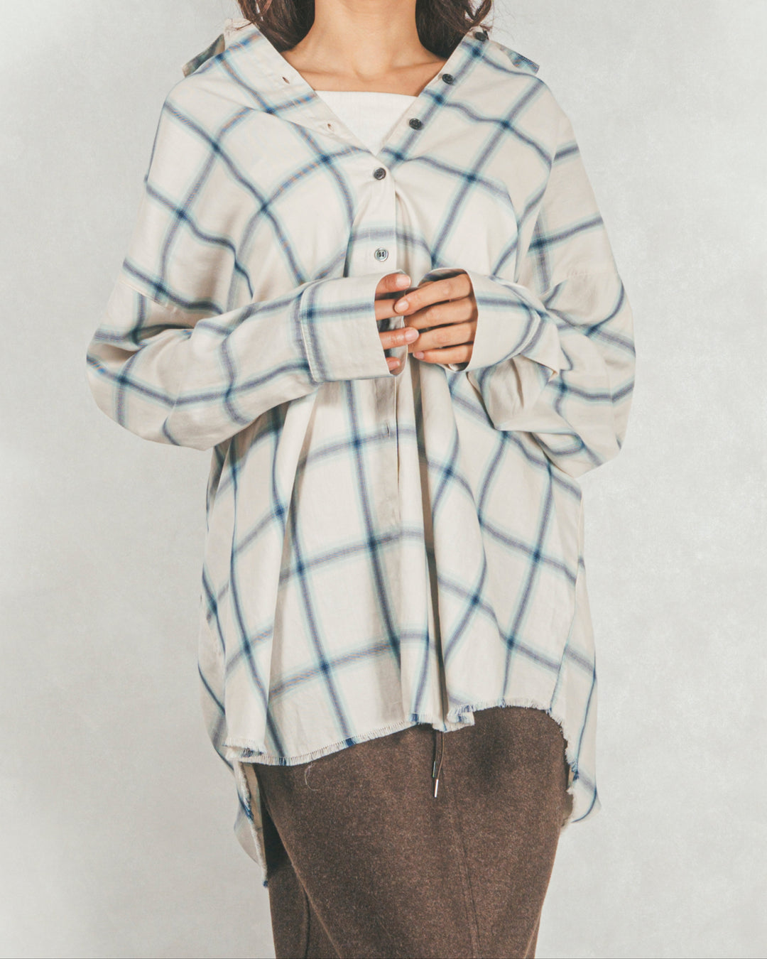 Looseチェックシャツ (OFF)
