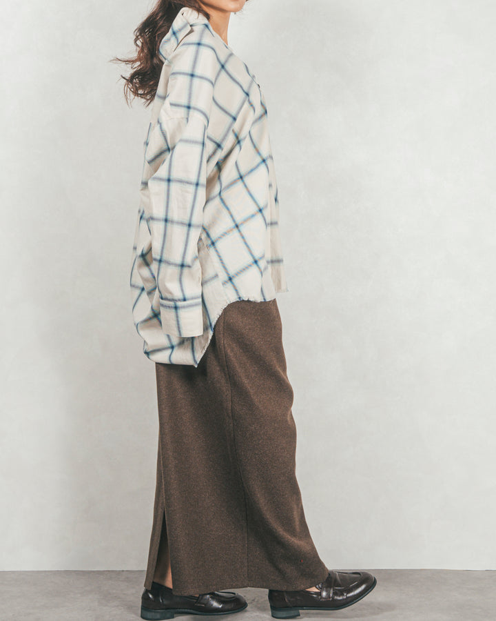 Looseチェックシャツ (OFF)