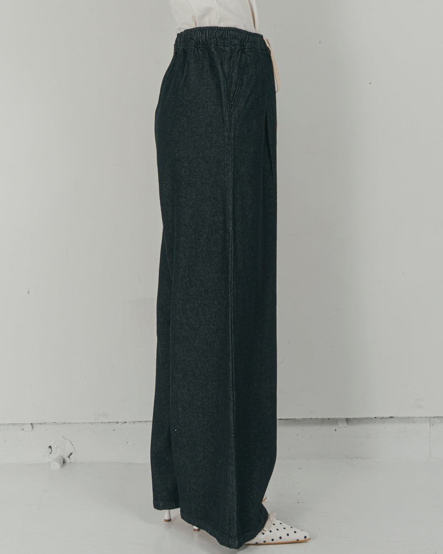 Airy Denim ワイドパンツ