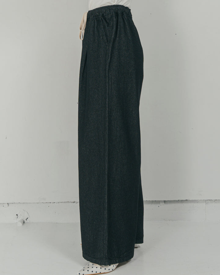 Airy Denim ワイドパンツ