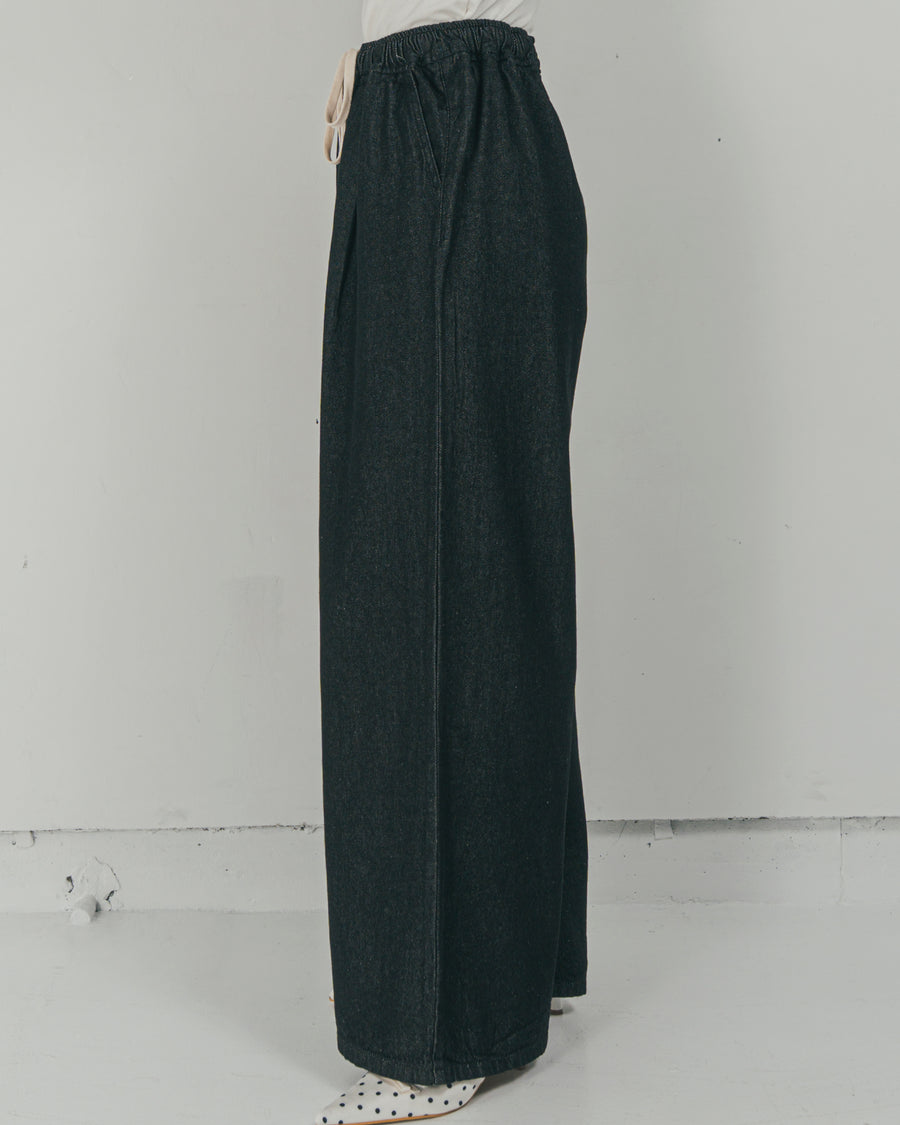 Airy Denim ワイドパンツ