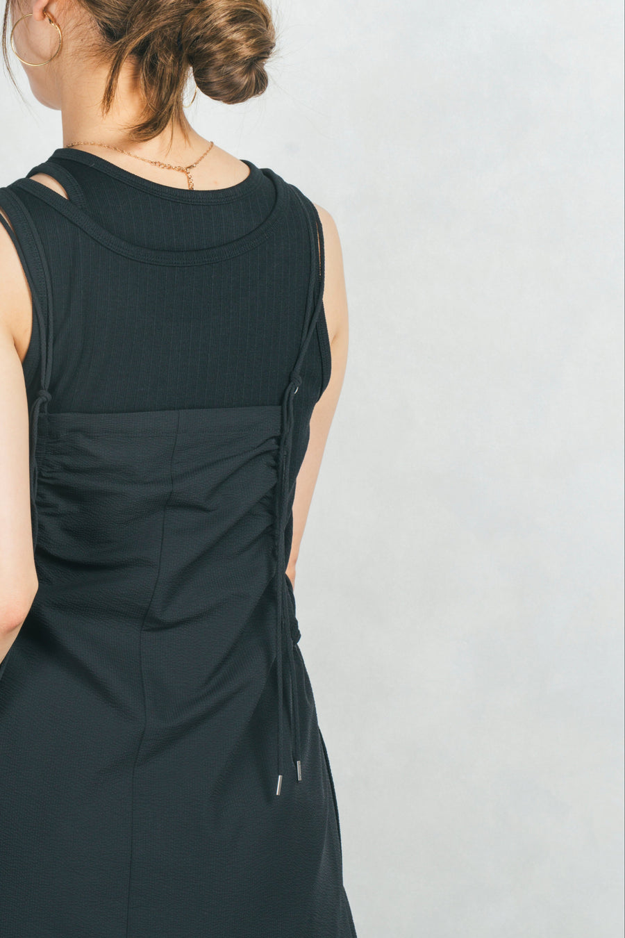 ［SET］シーサイドキャミワンピ+Multi-Way レイヤードタンク（2SET）