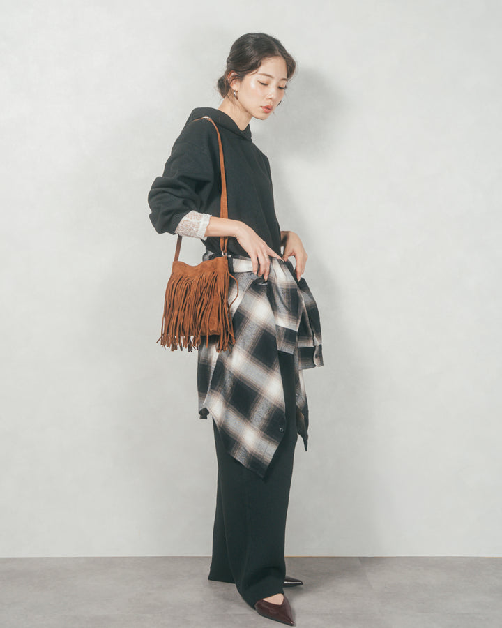 ［SET］Souffleニットフーディー+Souffleニットテパードパンツ（2SET）