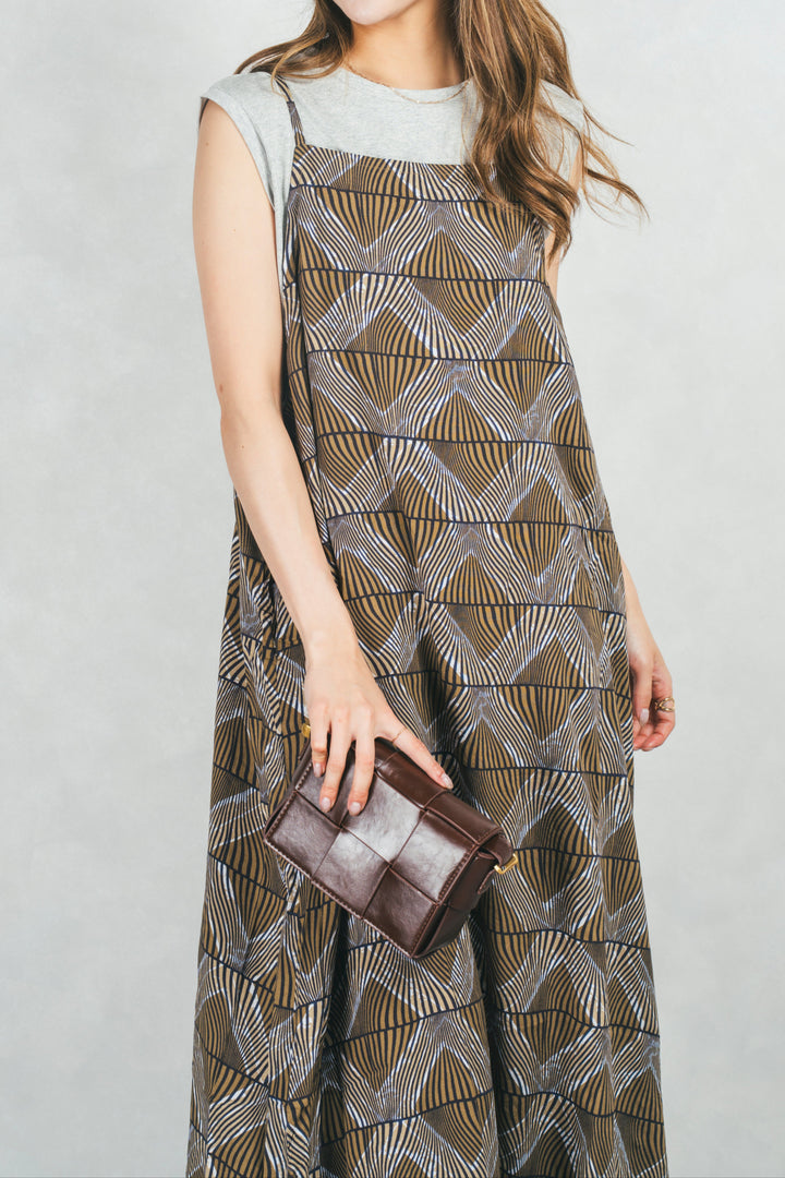 アイランドキャミワンピ (BROWN)