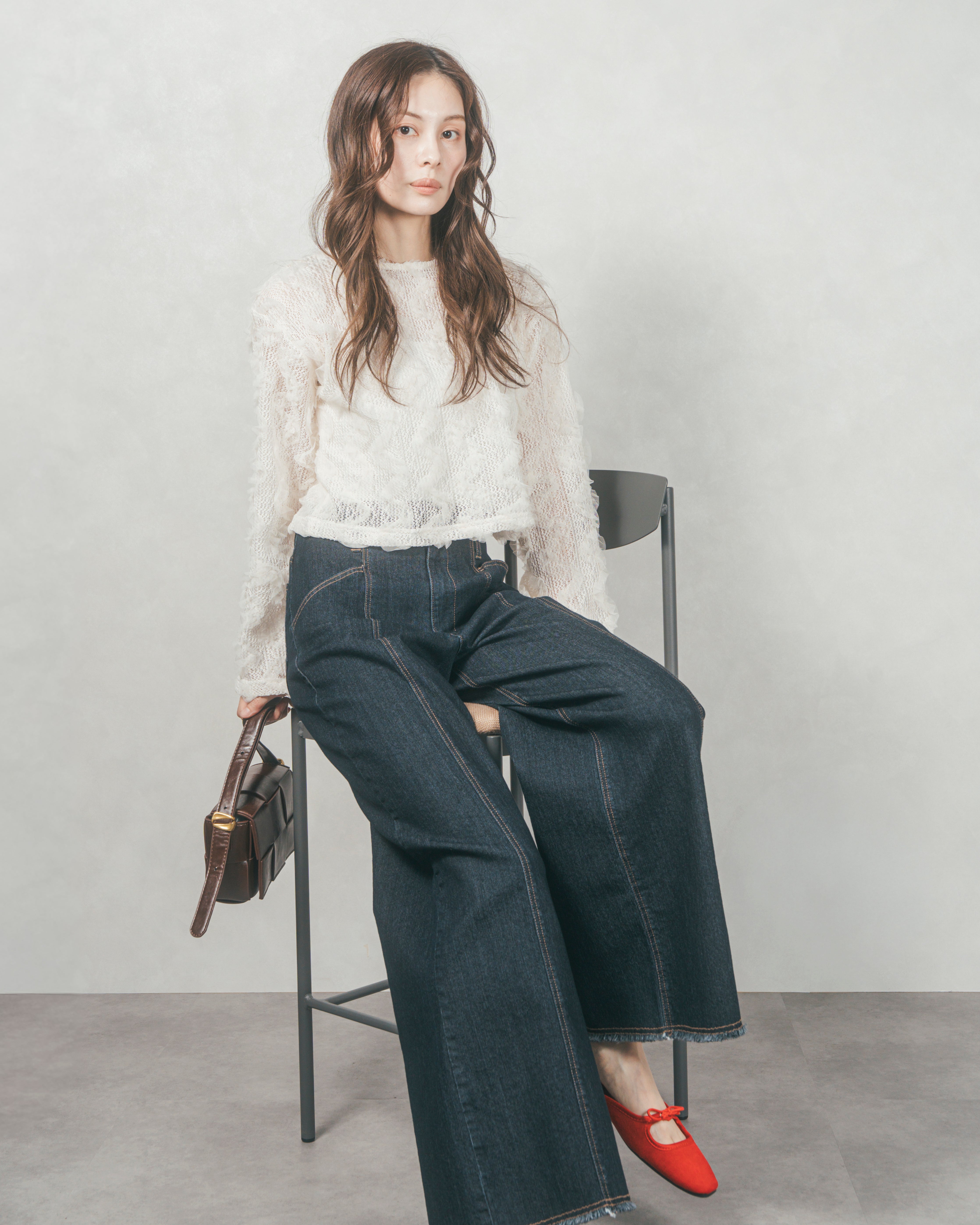 トップス kumu Junya Watanabe Crew Neck Asymmetric Cotton Tank Top women