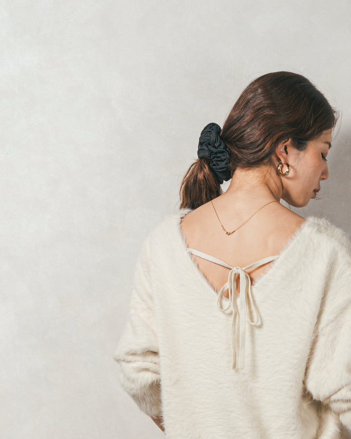 ［SET］2-Way オフショルフェザーニット+ピグメントツイルカーゴパンツ（2SET）