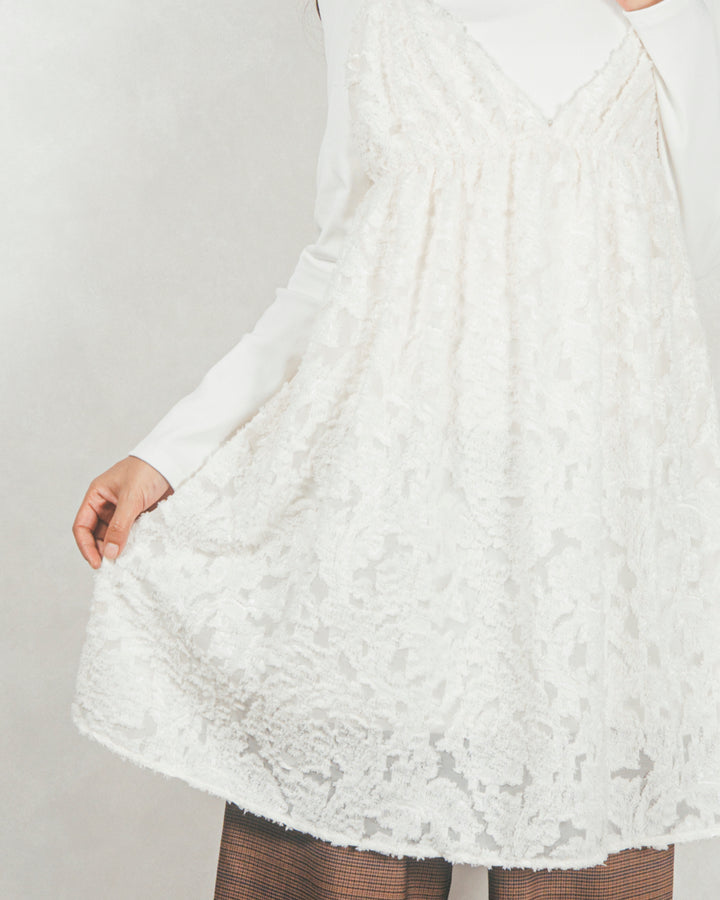 ［SET］シアージャガードtunicキャミソール+プリーツNarrowストレートパンツ（2SET）