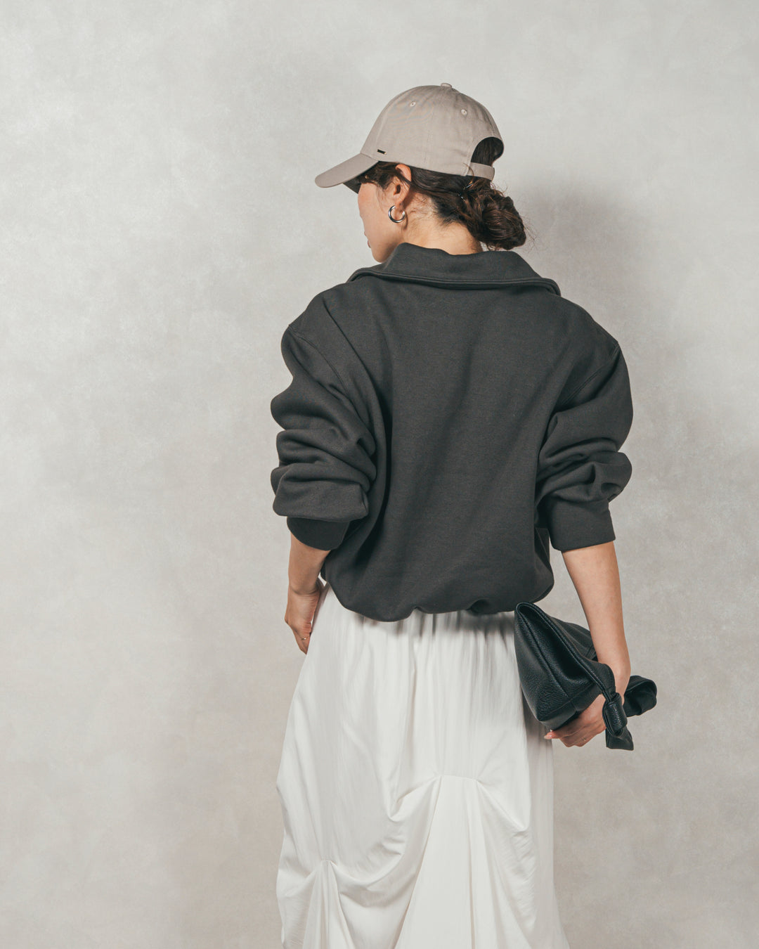 オーバーフィットコットンキャップ（GREIGE）