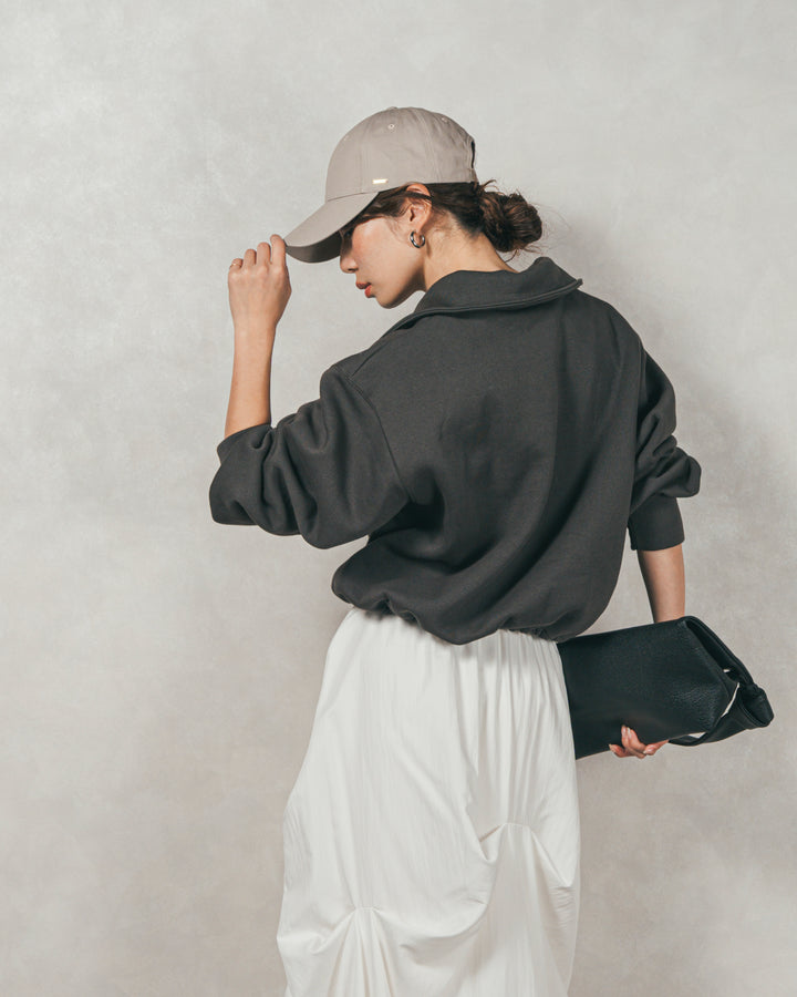 オーバーフィットコットンキャップ（GREIGE）