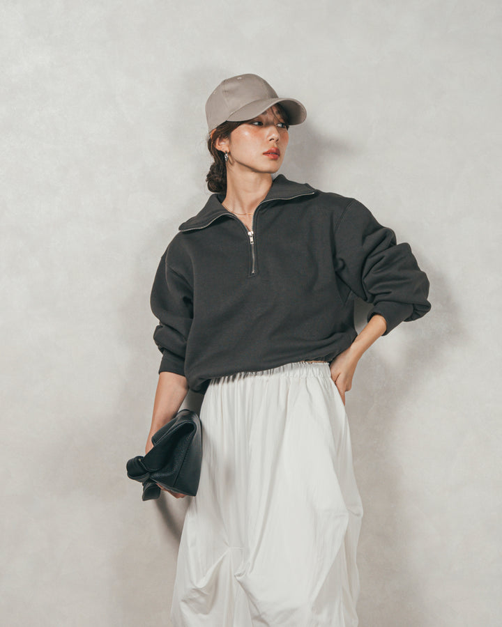 オーバーフィットコットンキャップ（GREIGE）