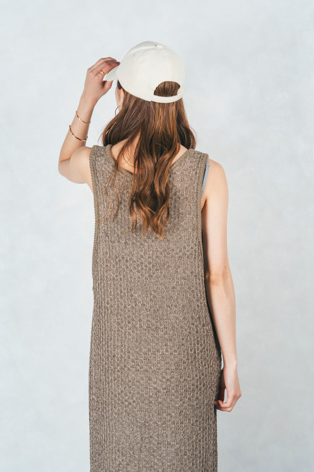 Multi-Way ロングジレ (KHAKI)