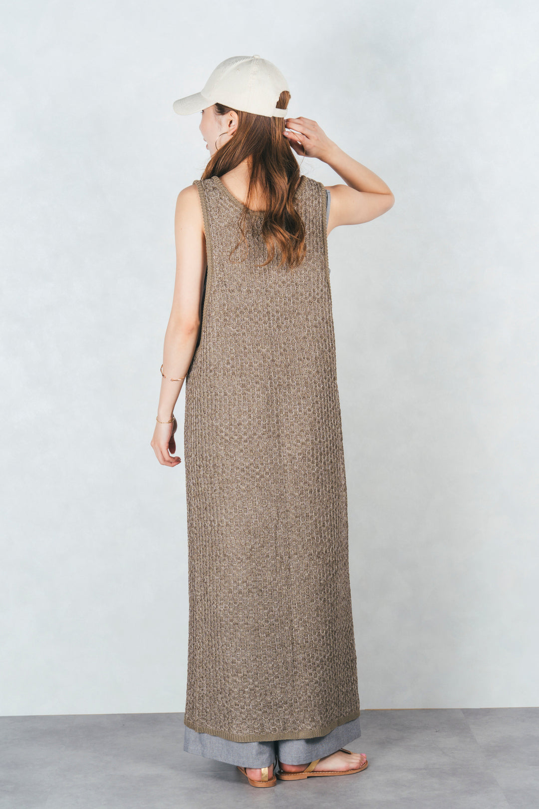 Multi-Way ロングジレ (KHAKI)