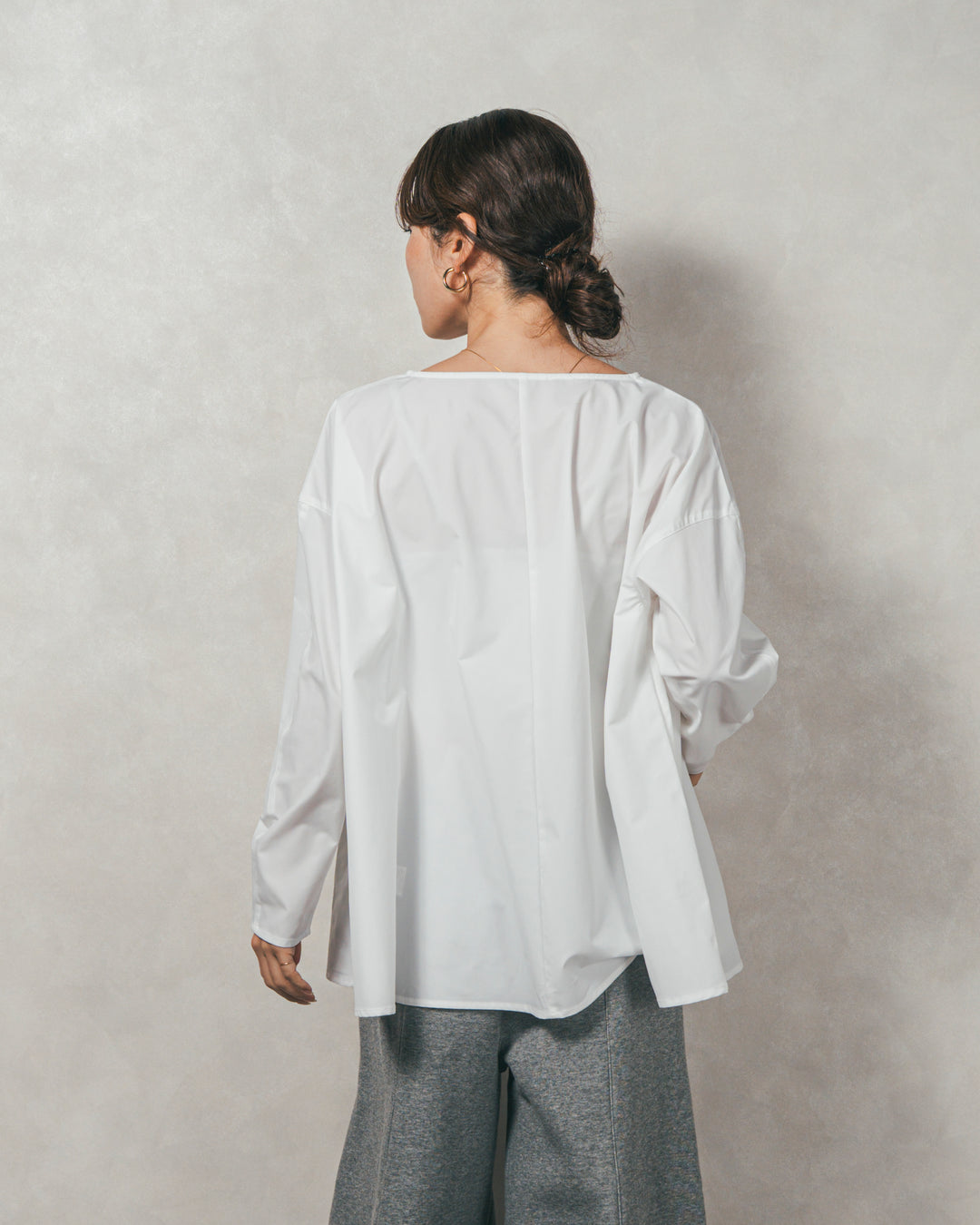 ［SET］カットビスチェxブラウス レイヤードSET+ヴィンテージブロードランダムタックスカート（2SET）