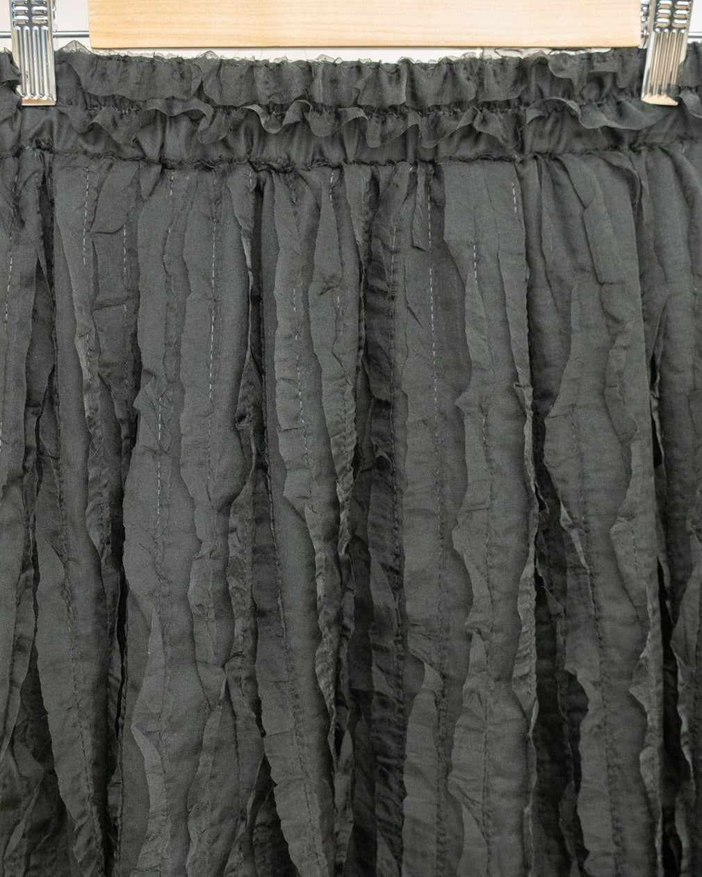 シアーフリルフレアスカート